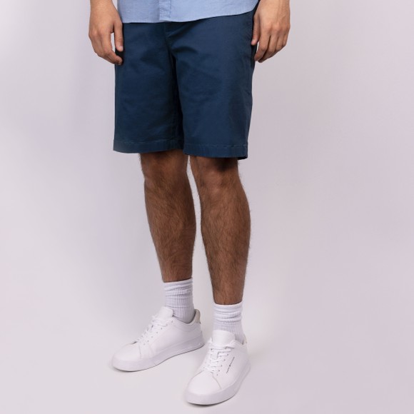 Tommy Hilfiger Mens Blue Harlem Chino Short