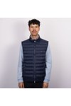 Tommy Hilfiger Mens Blue Mixed Media Essential Gilet
