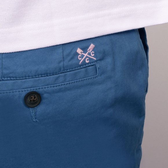 Crew Clothing Company Mens Blue Bermuda Stretch Chino Short main image