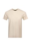 Remus Mens Off-White Plain T-Shirt