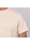 Remus Mens Off-White Plain T-Shirt