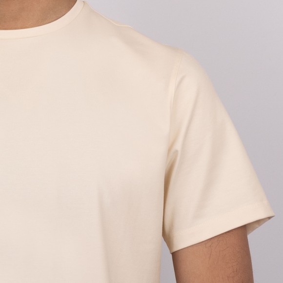 Remus Mens Off-White Plain T-Shirt main image