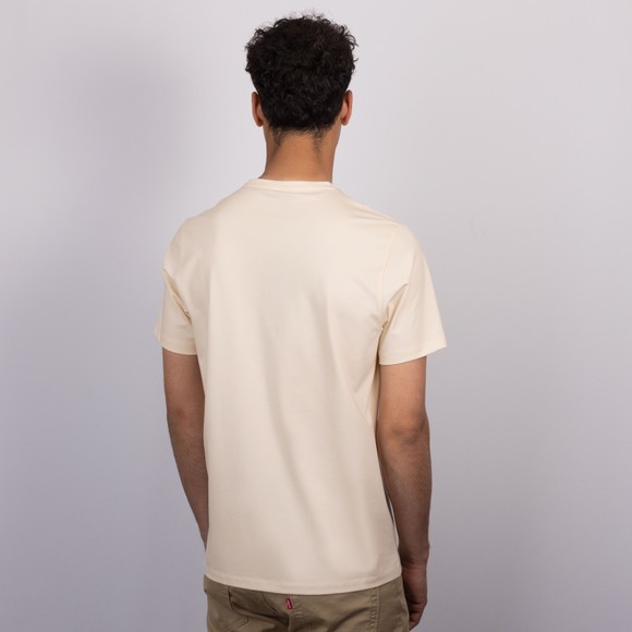 Remus Mens Off-White Plain T-Shirt main image