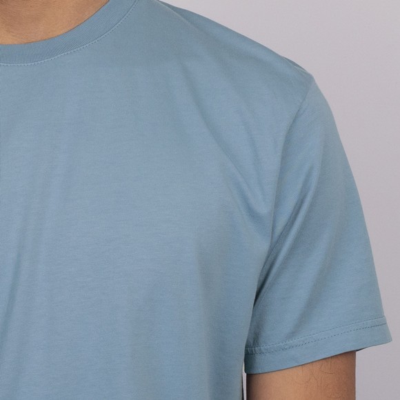 Colorful Standard Mens Blue Organic T-Shirt #3