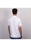 Crew Clothing Company Mens White Classic Pique Polo