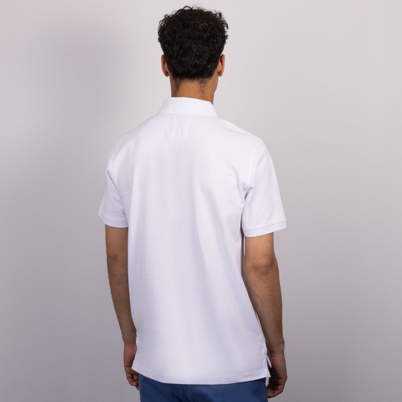 Crew Clothing Company Mens White Classic Pique Polo main image