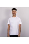 Thomas Maine Mens White Basic Crew Neck T Shirt
