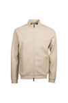 Thomas Maine Mens Off-White Full Zip Sweatshirt