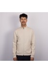 Thomas Maine Mens Off-White Full Zip Sweatshirt