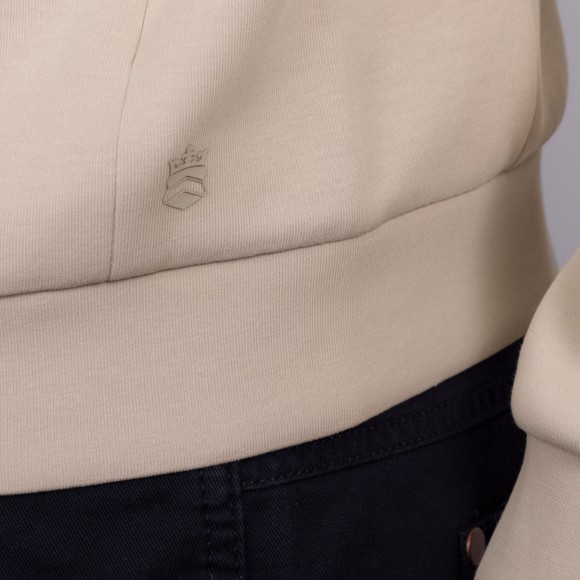 Thomas Maine Mens Off-White Full Zip Sweatshirt main image