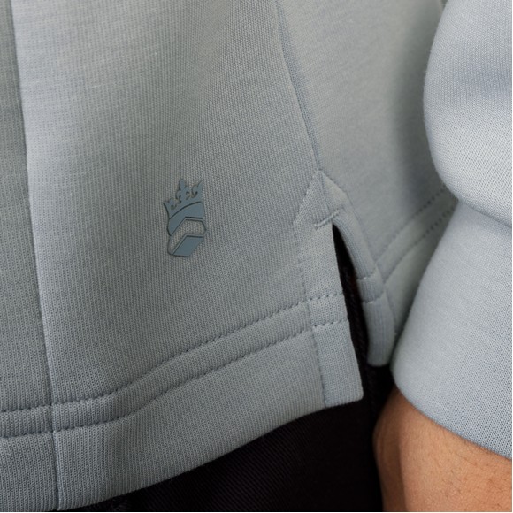 Thomas Maine Mens Blue Zip Pocket 1/4 Zip main image