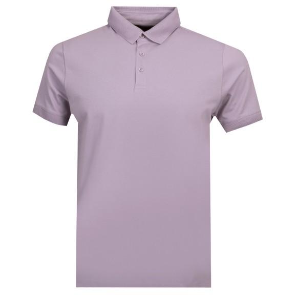 Remus Mens Purple 3 Button Polo Shirt