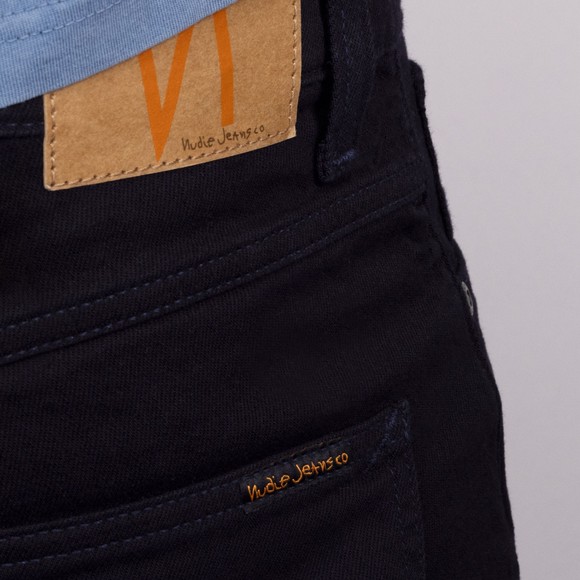 Nudie Jeans Mens Blue Lean Dean Jean main image