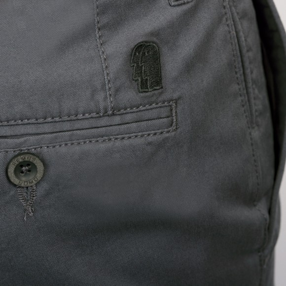 Remus Mens Grey Romano Chino Trouser main image