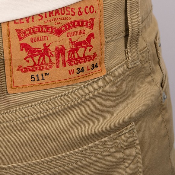 Levi's ® Mens Beige 511 Coloured Twill Jean #3