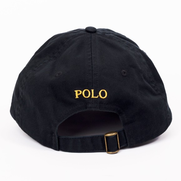 Polo Ralph Lauren Mens Black Classic Sport Cap #3