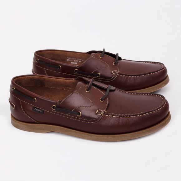 Loake Mens Brown Padstow Boat Shoe
