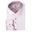 Plain Floral Trim Shirt