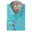 Plain Floral Trim Shirt