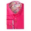 Plain Floral Trim Shirt