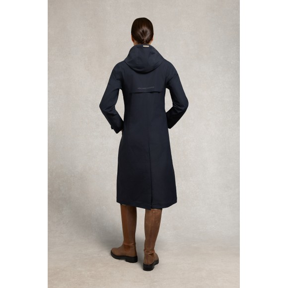 Holland Cooper Womens Blue Folgate Rain Coat #4
