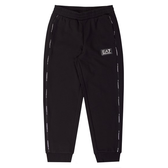 EA7 Emporio Armani Boys Black Boys Taping Jogger