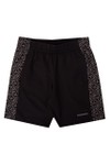 EA7 Emporio Armani Boys Black Tape Monogram Jersey Short