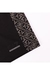 EA7 Emporio Armani Boys Black Tape Monogram Jersey Short