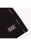 EA7 Emporio Armani Boys Black Boys Taping Jogger Shorts