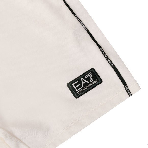 EA7 Emporio Armani Boys Off-White Boys Taping Jogger Shorts
