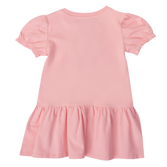 Moschino Girls Pink Bear Logo T Shirt Dress #3
