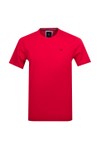 Crew Clothing Company Mens Red Classic T-Shirt