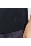 Thomas Maine Mens Blue Open Collar Polo Shirt