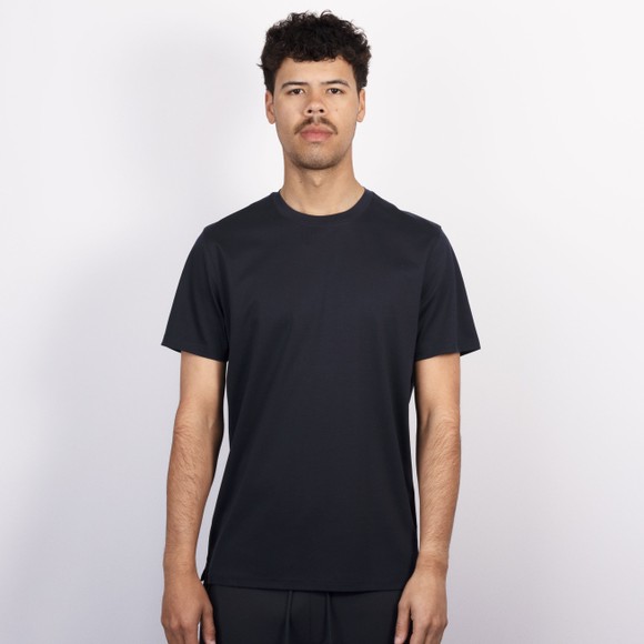 Thomas Maine Mens Blue Basic Crew Neck T Shirt