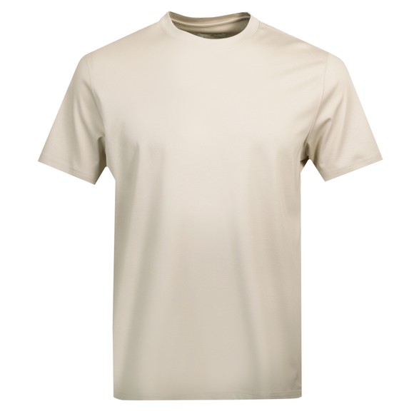 Thomas Maine Mens Off-White Basic Crew Neck T Shirt
