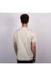 Thomas Maine Mens Off-White Basic Crew Neck T Shirt