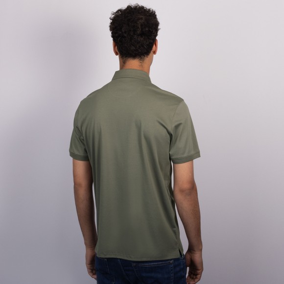 Thomas Maine Mens Grey Button Polo Shirt main image