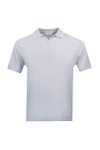 Thomas Maine Mens Blue Knitted Open Collar Polo Shirt