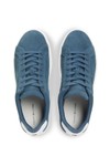 Tommy Hilfiger Mens Blue Suede Court Trainers