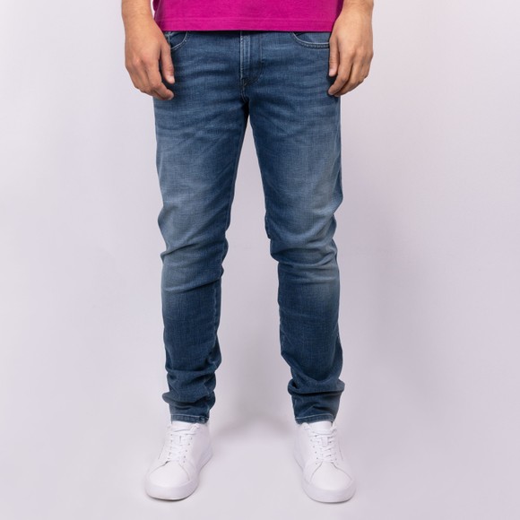 Replay Mens Blue Hyperflex Matrix Jean