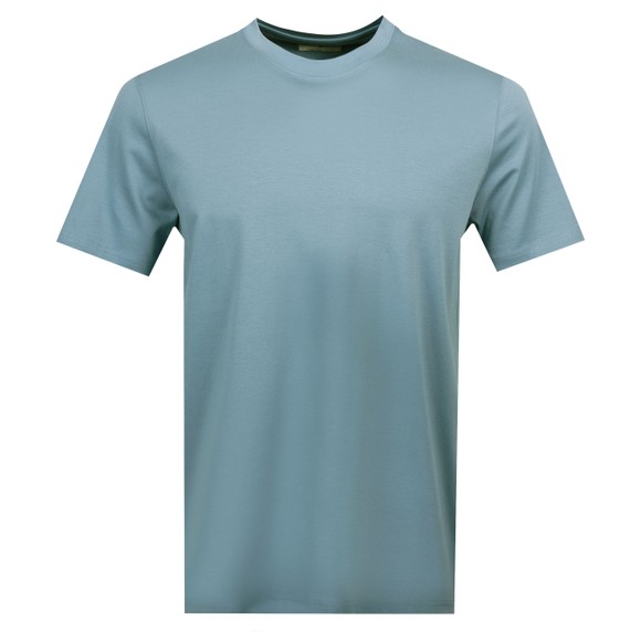 Thomas Maine Mens Blue Basic Crew Neck T Shirt