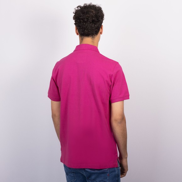 Crew Clothing Company Mens Purple Classic Pique Polo main image