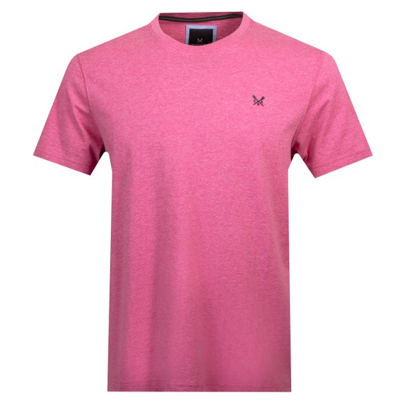 Crew Clothing Company Mens Purple Classic T-Shirt