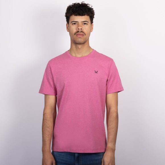Crew Clothing Company Mens Purple Classic T-Shirt