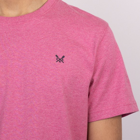 Crew Clothing Company Mens Purple Classic T-Shirt main image