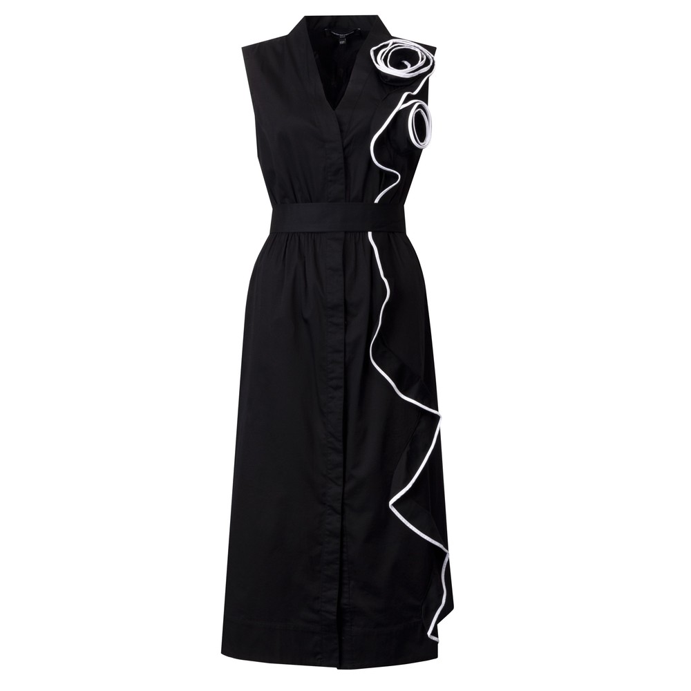 Alexis Poplin Sleeveless Corsage Dress