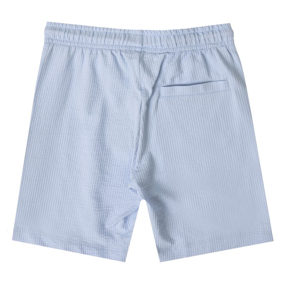 Tommy Hilfiger Kids Boys Blue Jersey Seersucker Shorts #3