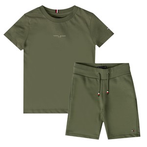 Essential Stripe T Shirt & Short Set