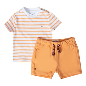 Essential Stripe T-Shirt & Short Set