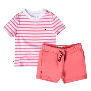 Essential Stripe T-Shirt & Short Set